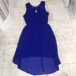 Charlotte Russe royal blue dress